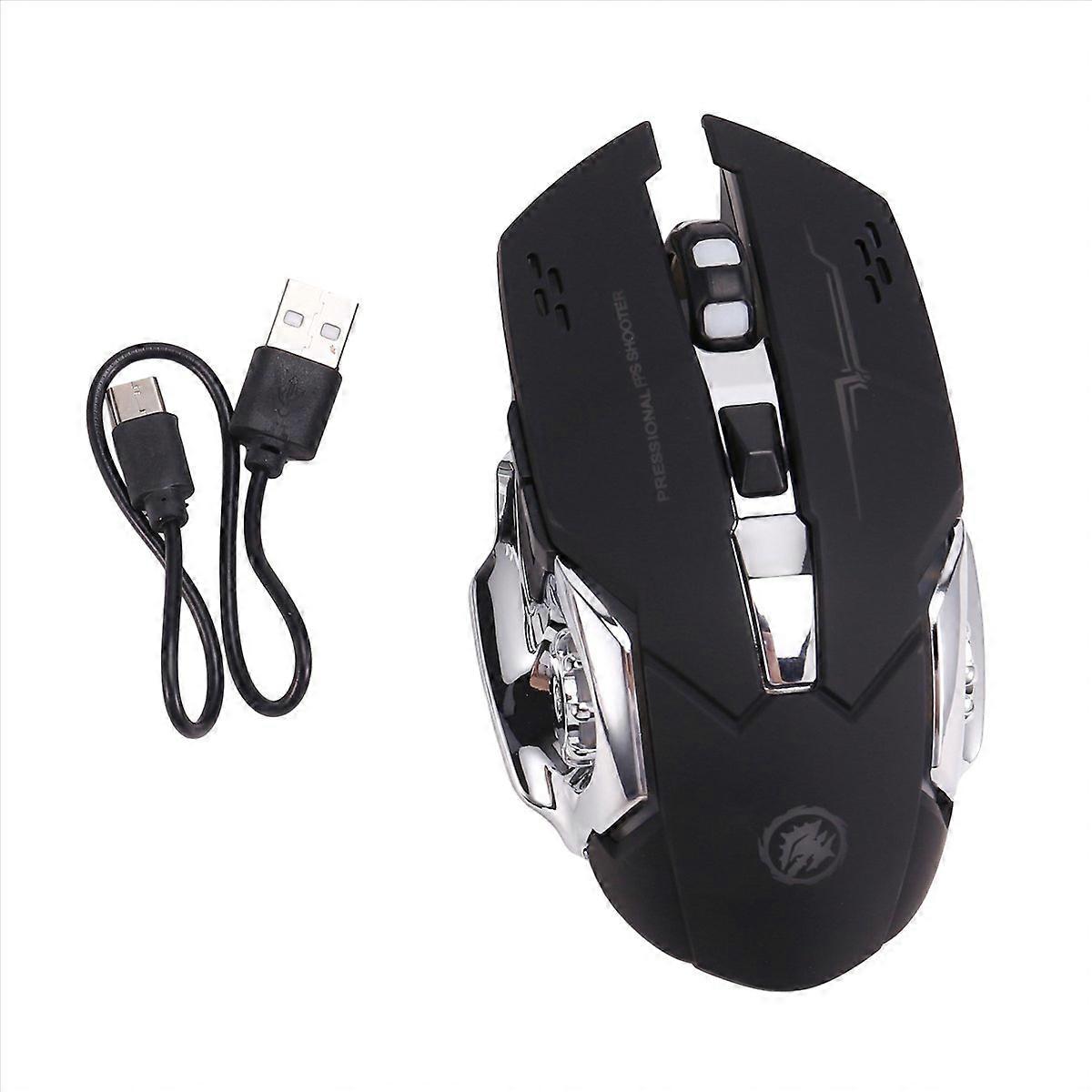 Rechargeable Bluetooth Mouse for PC and Laptop Black