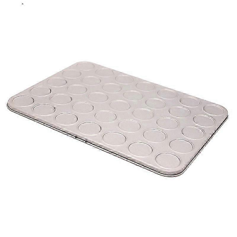 35 Capacity Macaron Backing Sheet Cookies Pan Carbon Steel Shallow Bakeware Tray