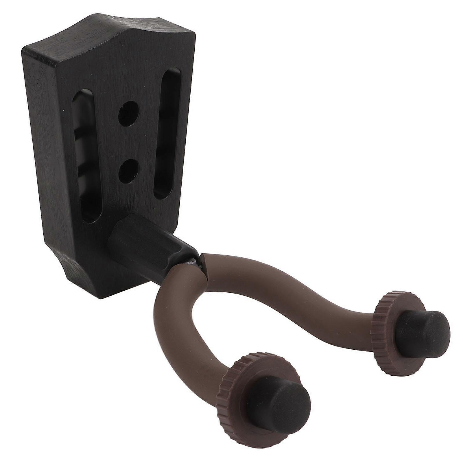 ギターウォールマウントホルダーバイオリンネックラバーハンガーラック弦楽器サポートブラケット