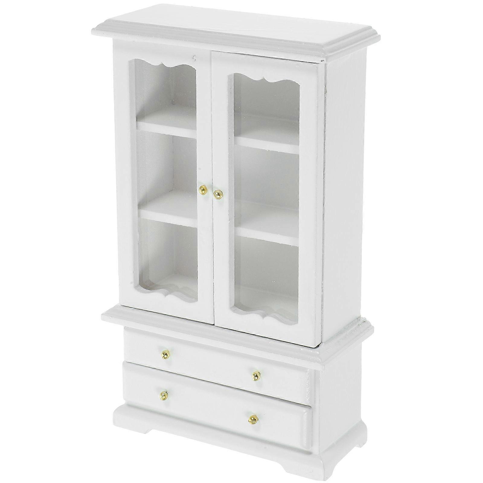 Miniature Display Shelf 1:12 Mini House Mini Bookcase Miniature Bookshelf Mini Decor