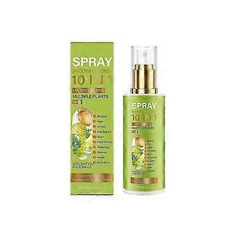 AMZ spray de cuidados com os cabelos natural fofo macio sedoso brilhante nutritivo hidratante cabelo crespo spray de cuidados com o cabelo
