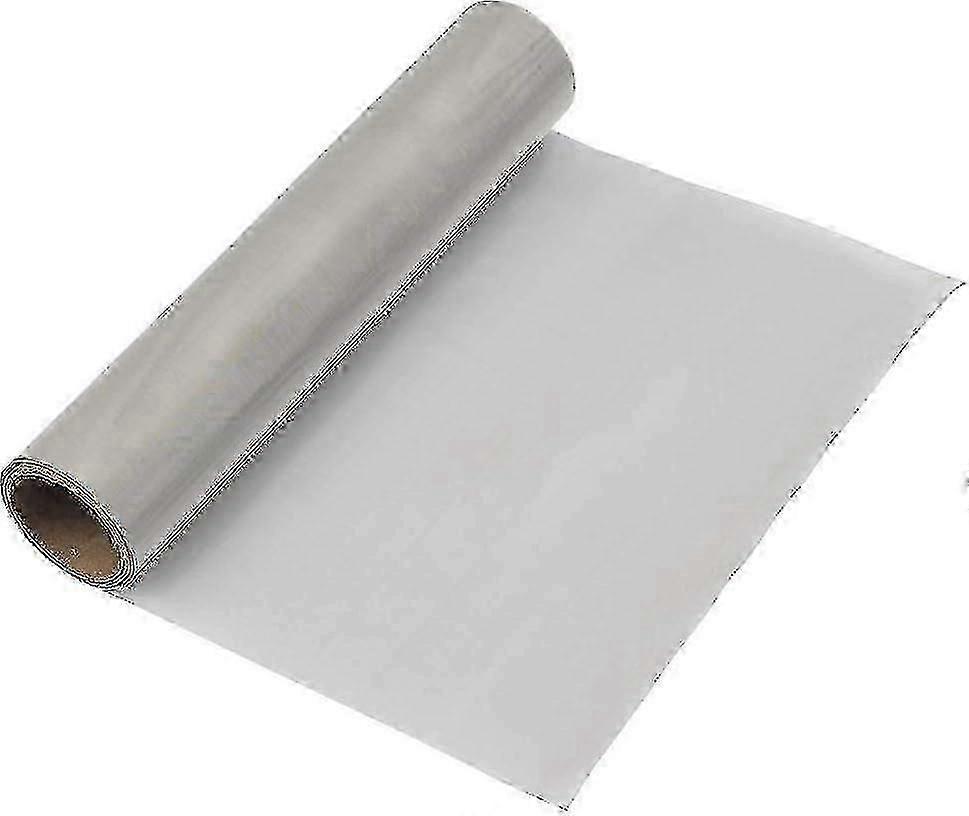 Filtration en maille tissée d'acier inoxydable 304, 30 x 100 cm