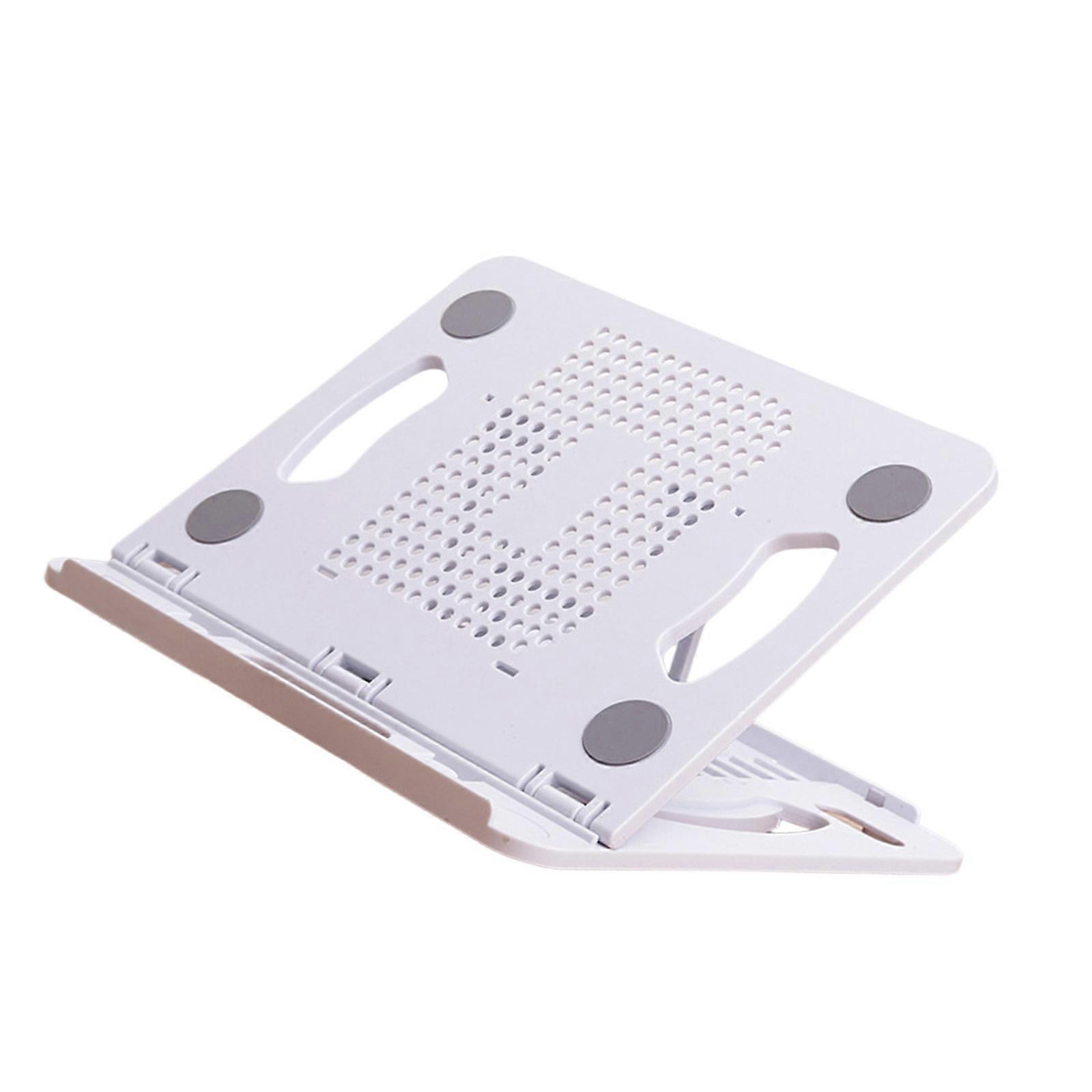 Ergonomic Laptop Stand Bracket Stand Angle Adjustable Gamer Gaming Support Bracket Portable Foldable Computer Stand  White