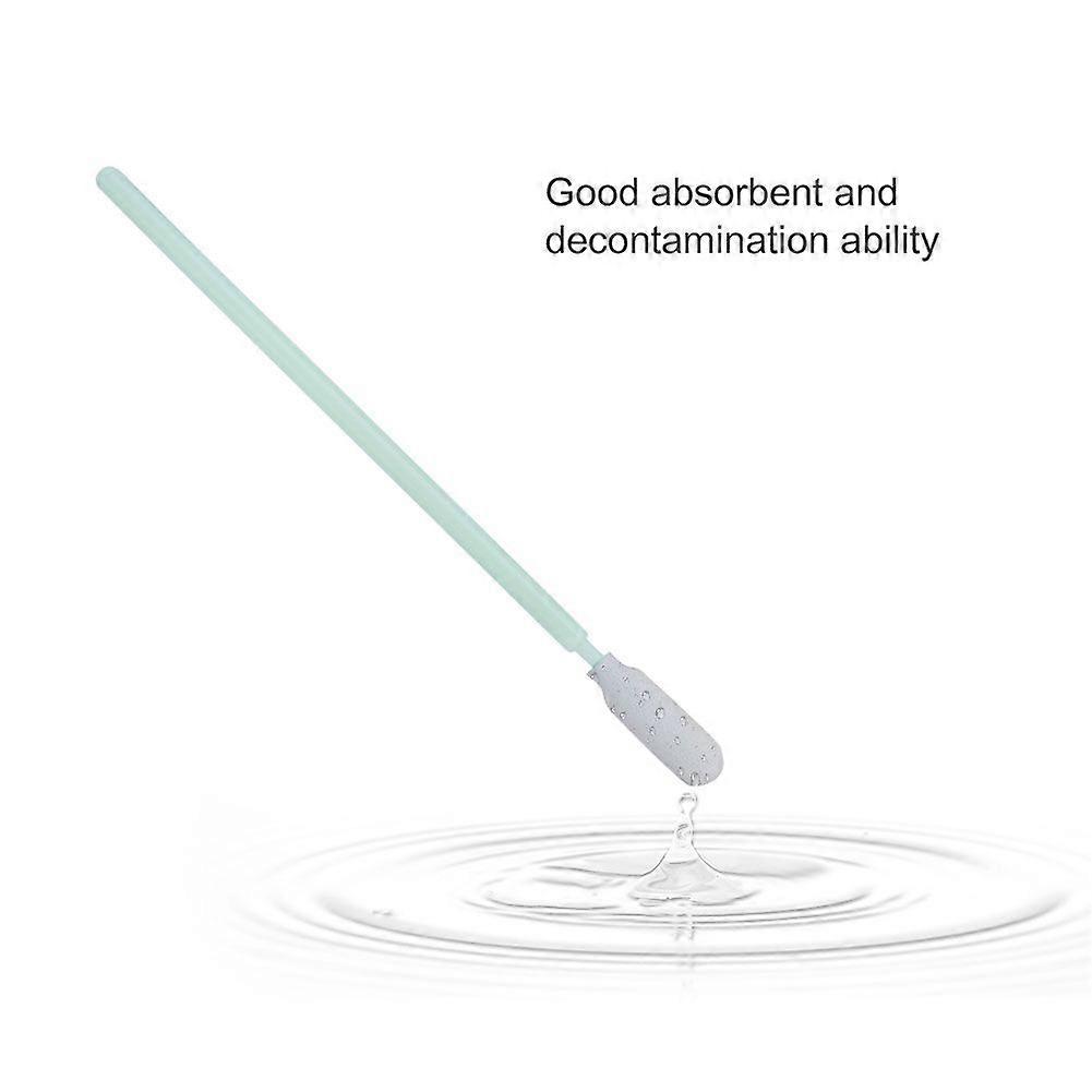 100pcs Anti static Foam Cleaning Swabs Round Tip Stick For Printer Disk Lens SH