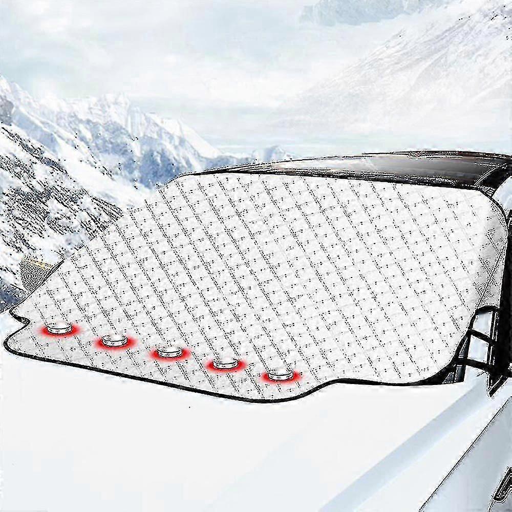 Winter Car Windshield Snow Cover Multi Purpose Auto Sun Shade Front Windscreen