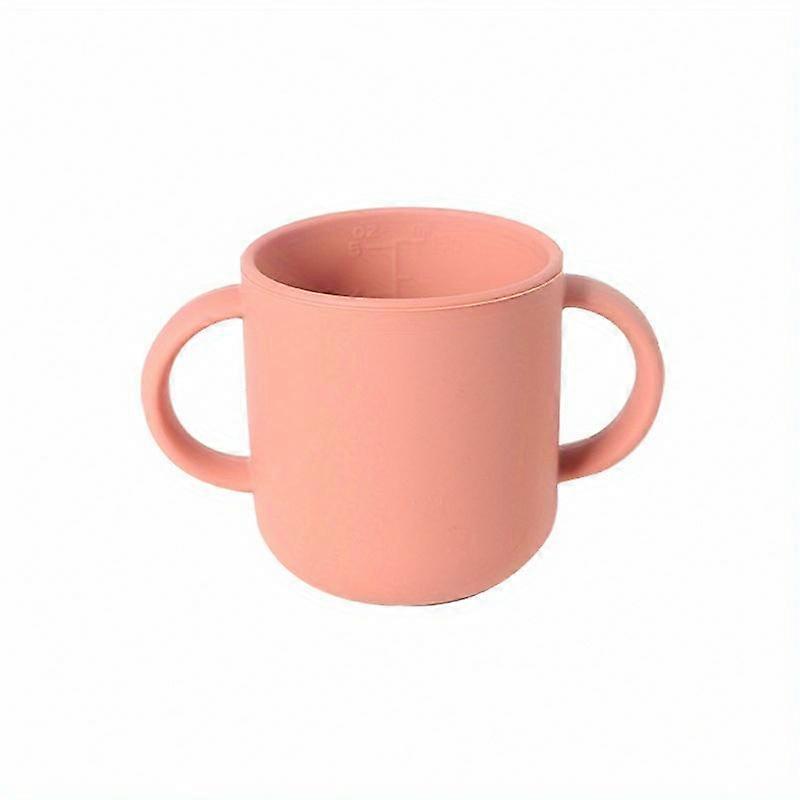 Silicone Cup With Two Handles, Bpa Free, Animal Embossed Drinking Cup