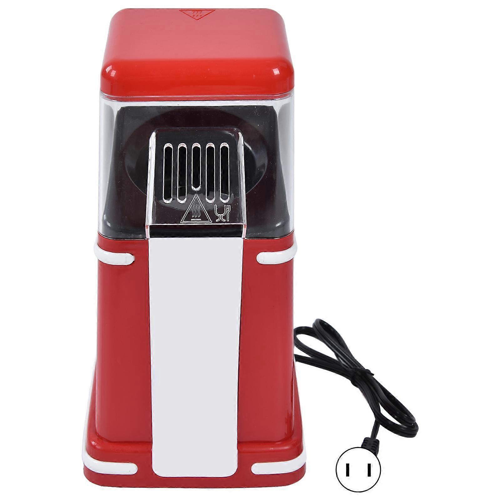 Electric Popcorn Maker Hot Air Design Compact Structure 1200W Popcorn Popper Machine for Family