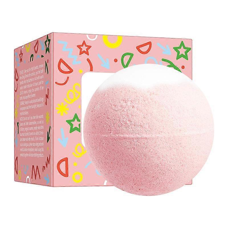 Rose Bath Salt Ball Deep Cleansing Body Universal Bath Ball