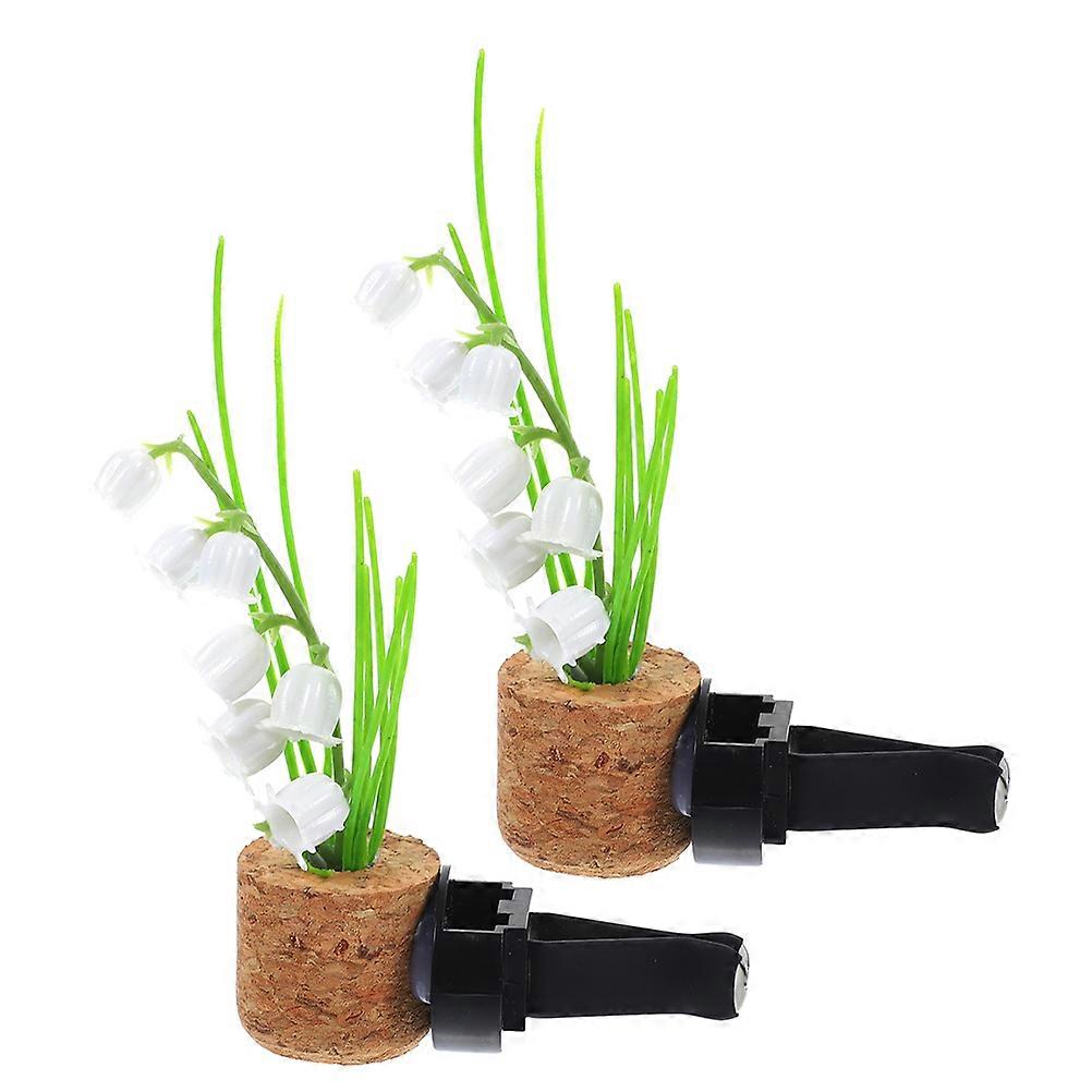 Car Air Vent Clips for Aromatherapy and Interior Decoration 2Pcs