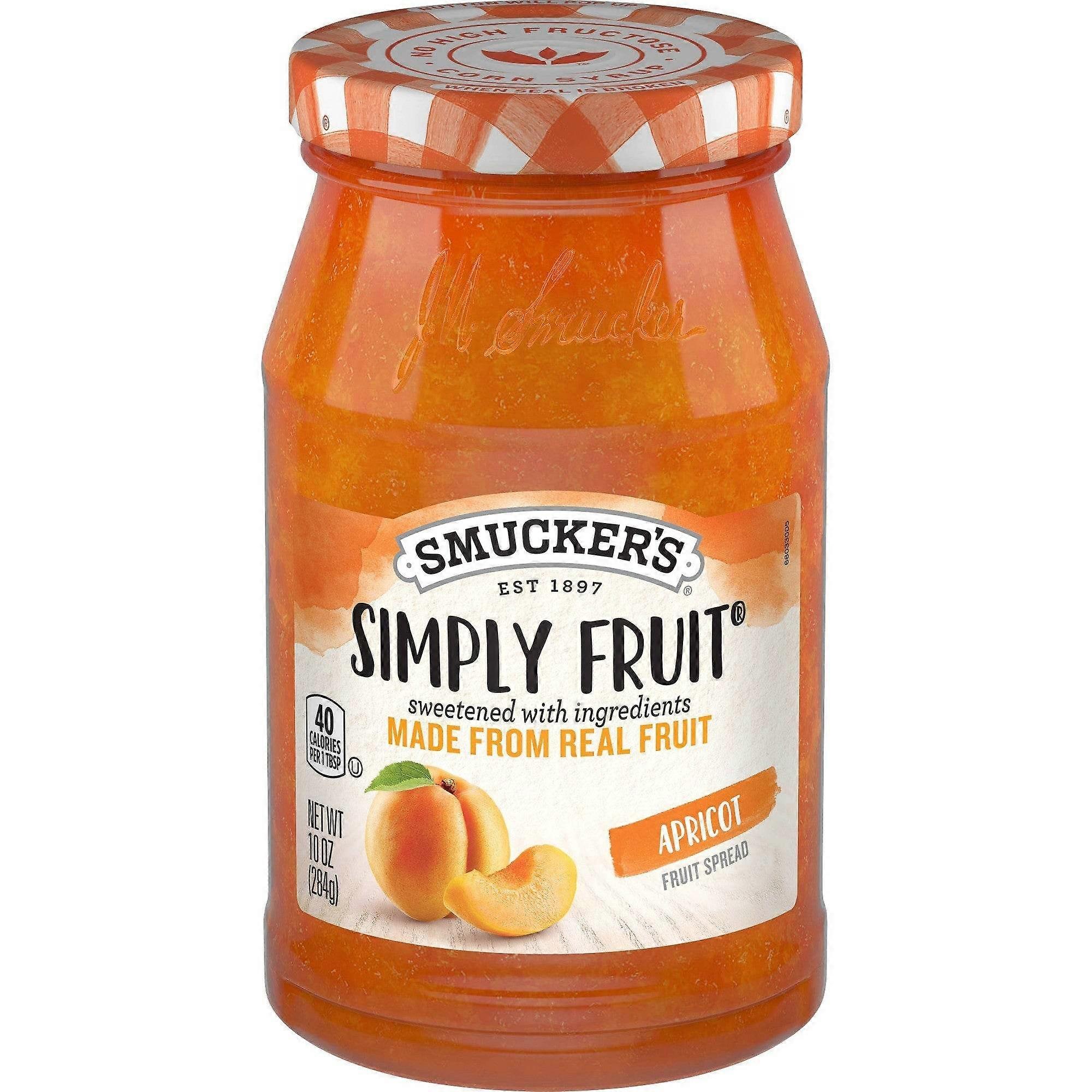 Smucker's Simply Apricotスプレッド、10オンス