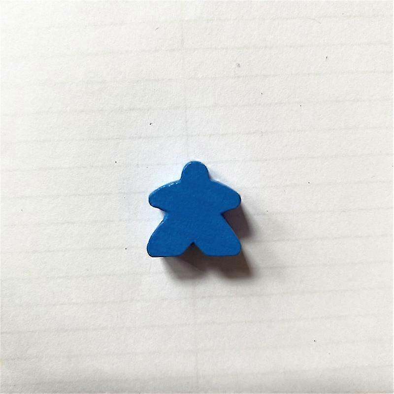 100PCS 16mm Wooden Meeples for Board Games