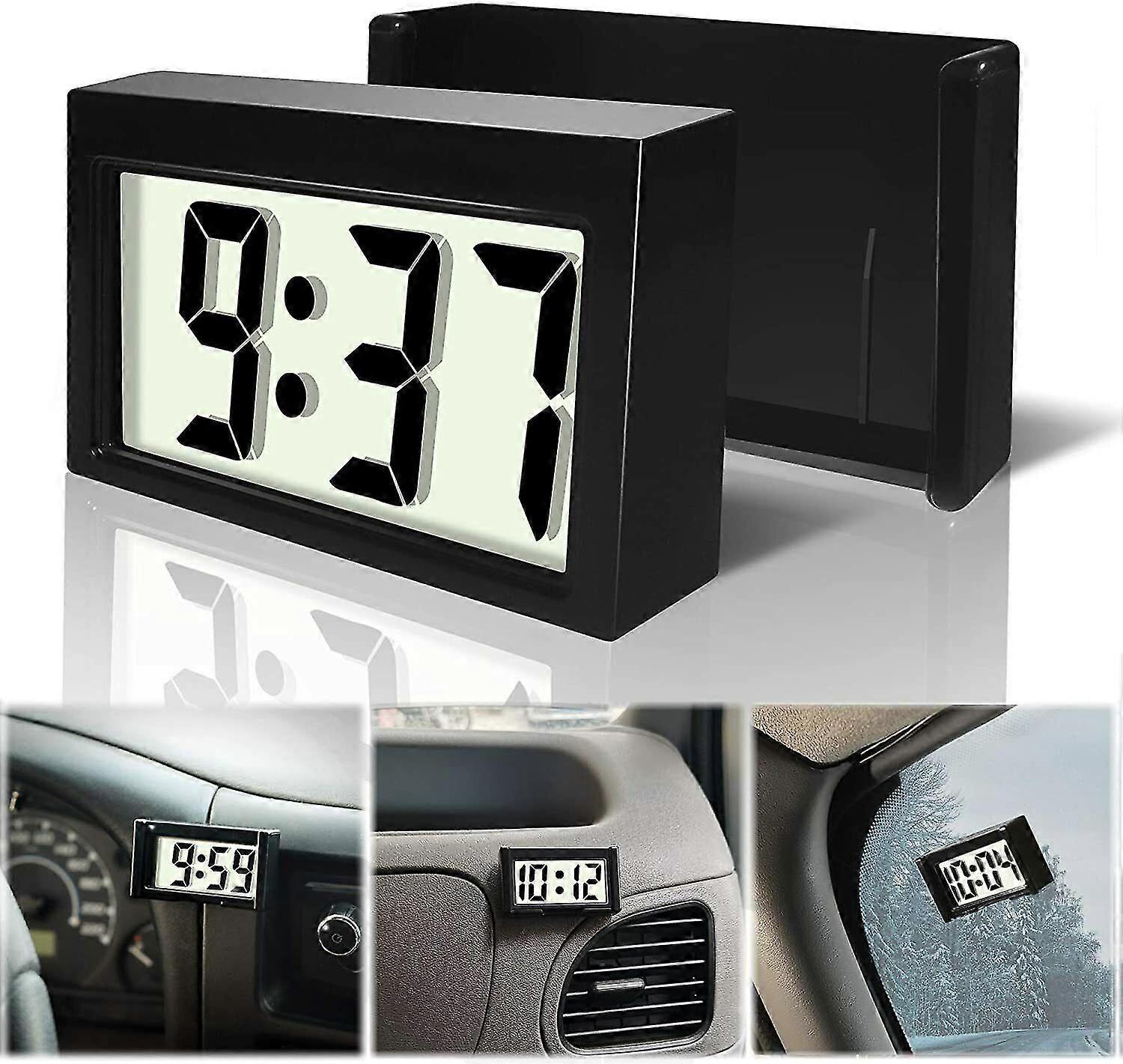 Car Dashboard Digital Clock with LCD Display