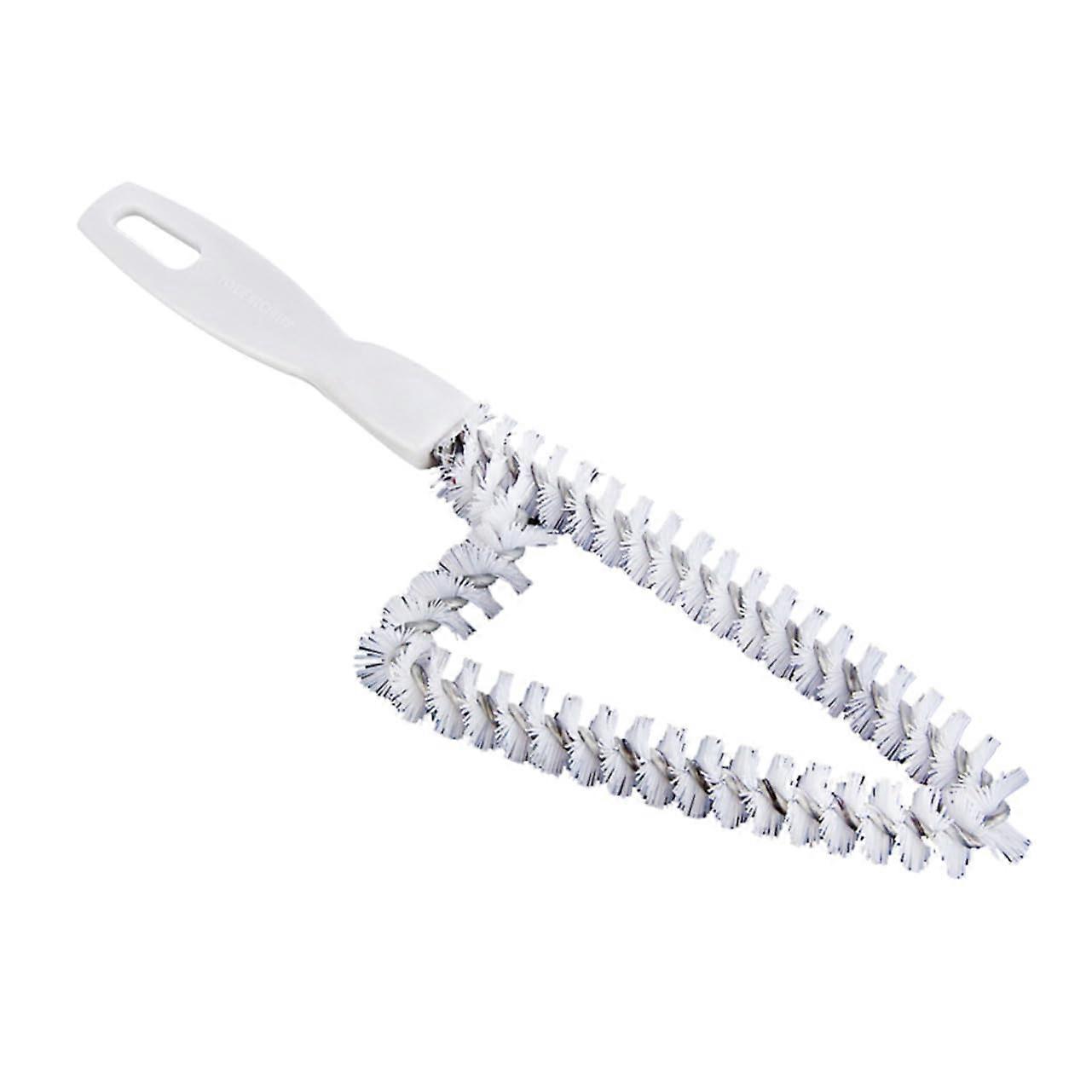 Window Groove Cleaning Brush with Long Handle for Corners, Crevices, Keyboard and Shutter Dust Removal