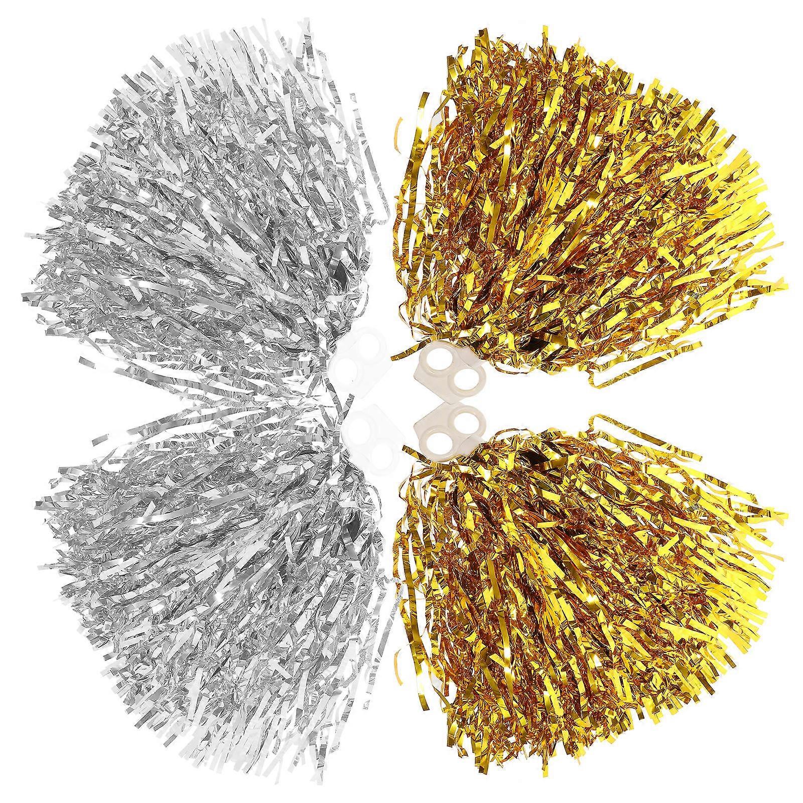 Cheerleading Pom Pom Props for 20Pcs Party Cheering with Assorted Color