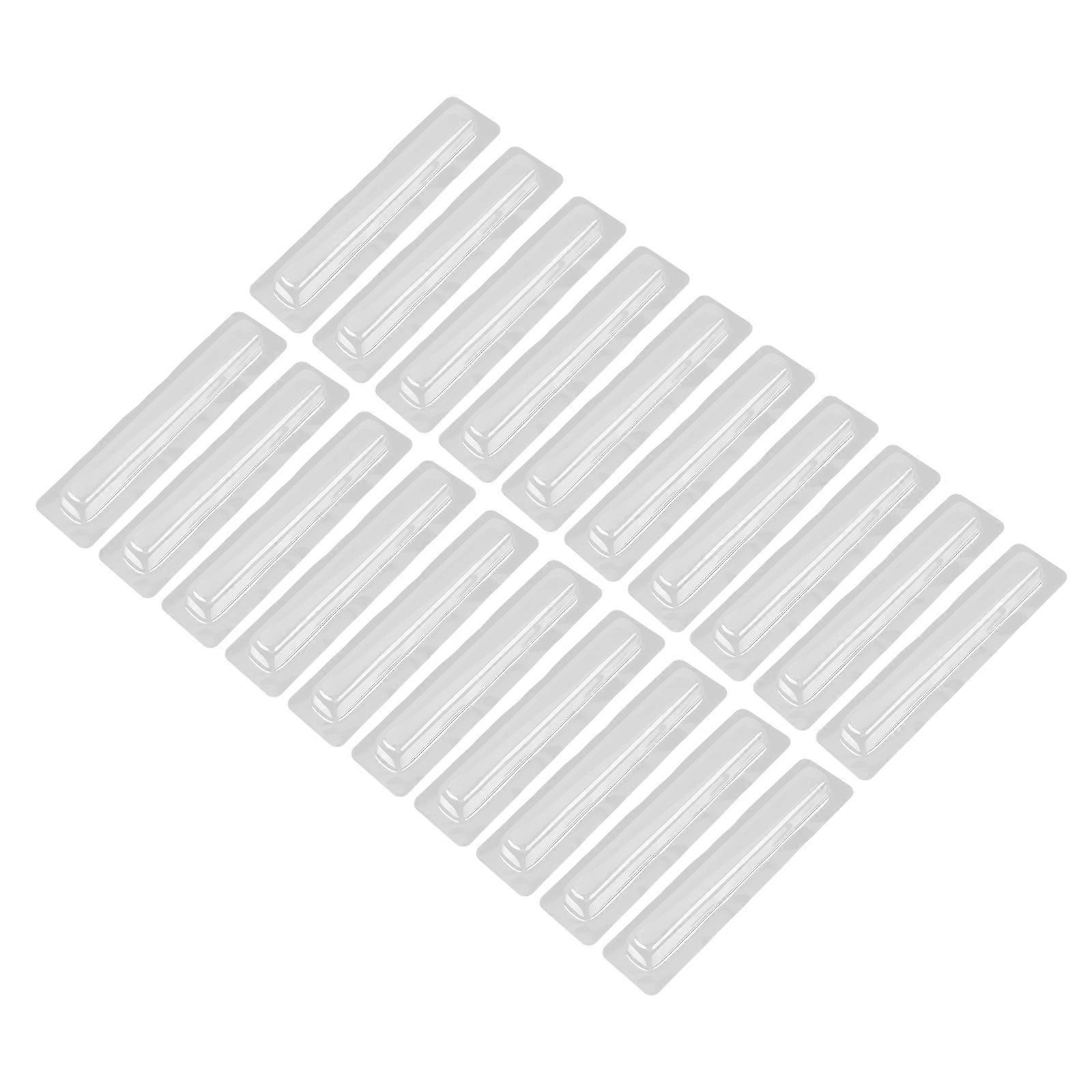 Protective Box Clock Hands Supply PVC Waterproof Home Decor Sleek and Elegant 20Set