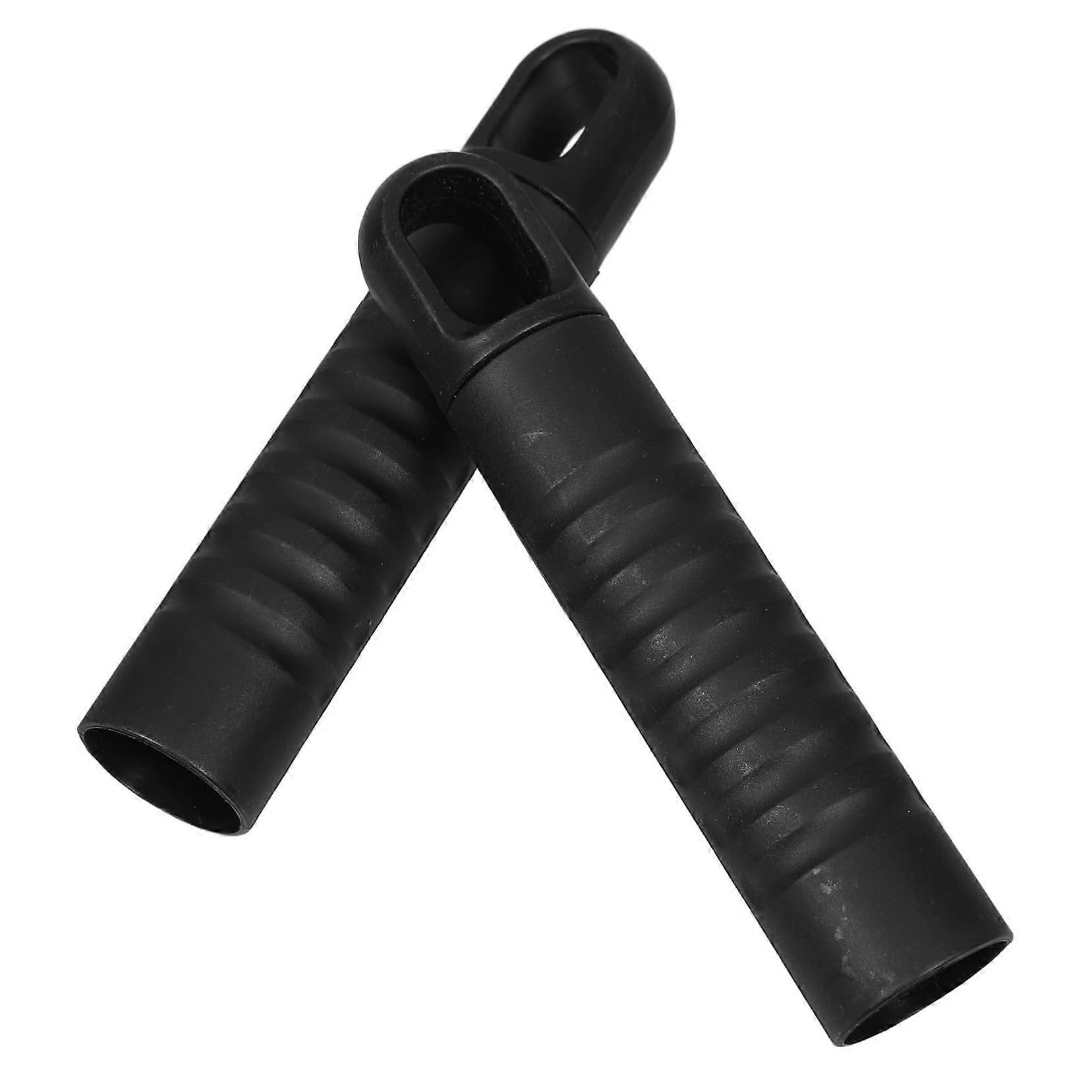 2 Pack Mop Handle End Caps Non Slip Replacement Grips for Broom Rods Easy Floor Cleaning