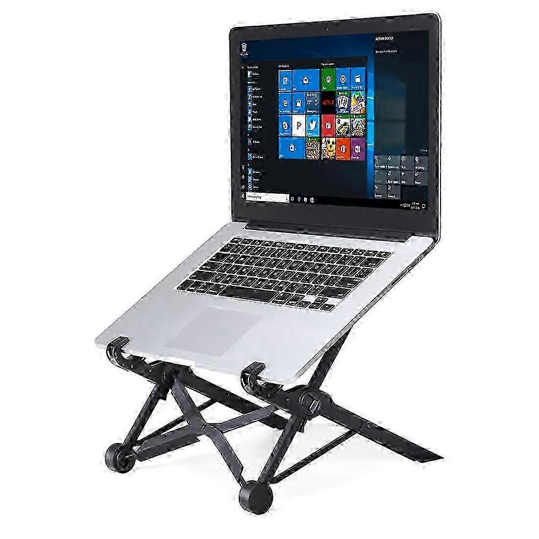 x NEXSTAND Portable Adjustable Foldable Desk Holder Stand for Laptop / Notebook, Suitable for: More than 11.6 inch(Black)