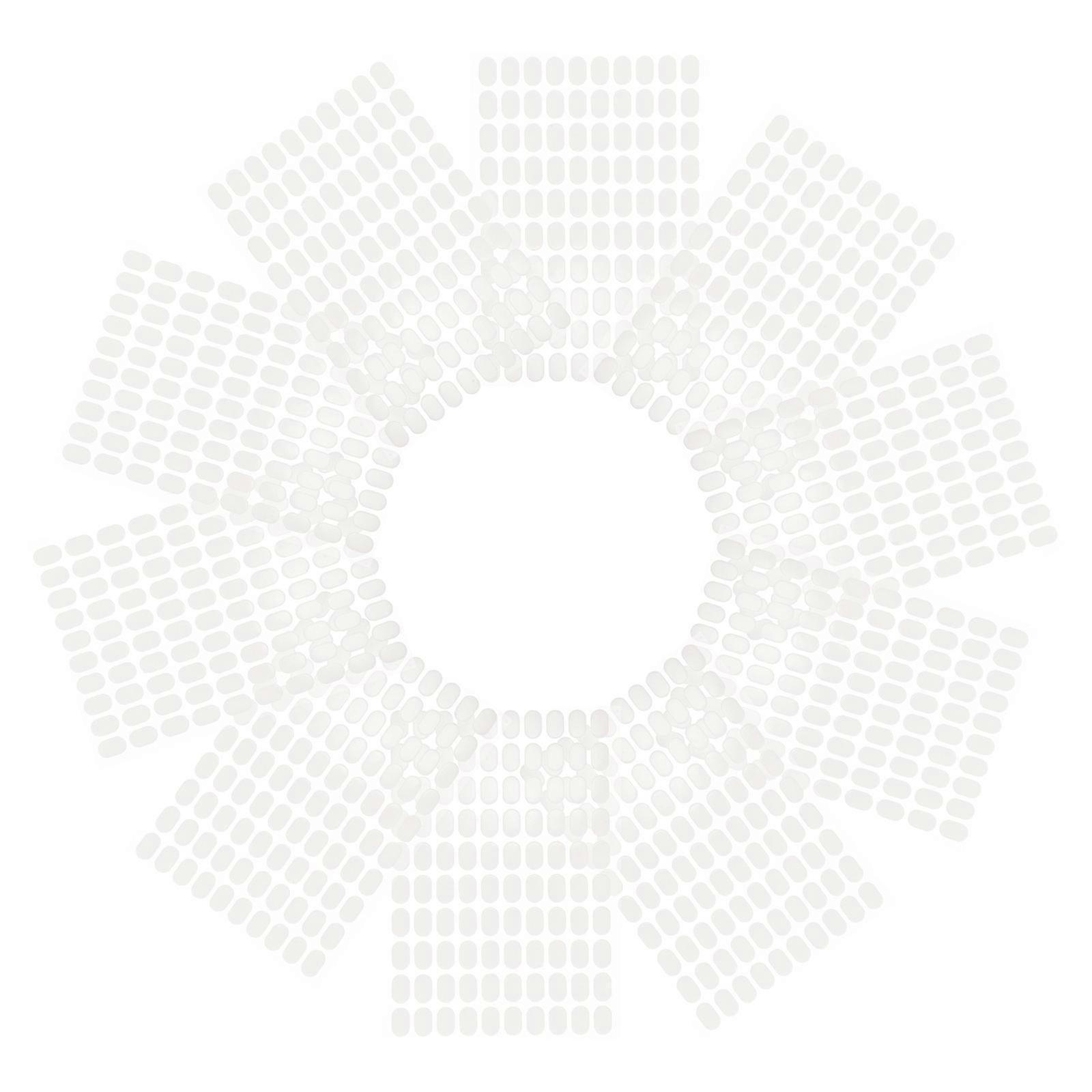 Double-Sided Transparent Nail Adhesive Tabs for False Nails 10 Sheets Pack