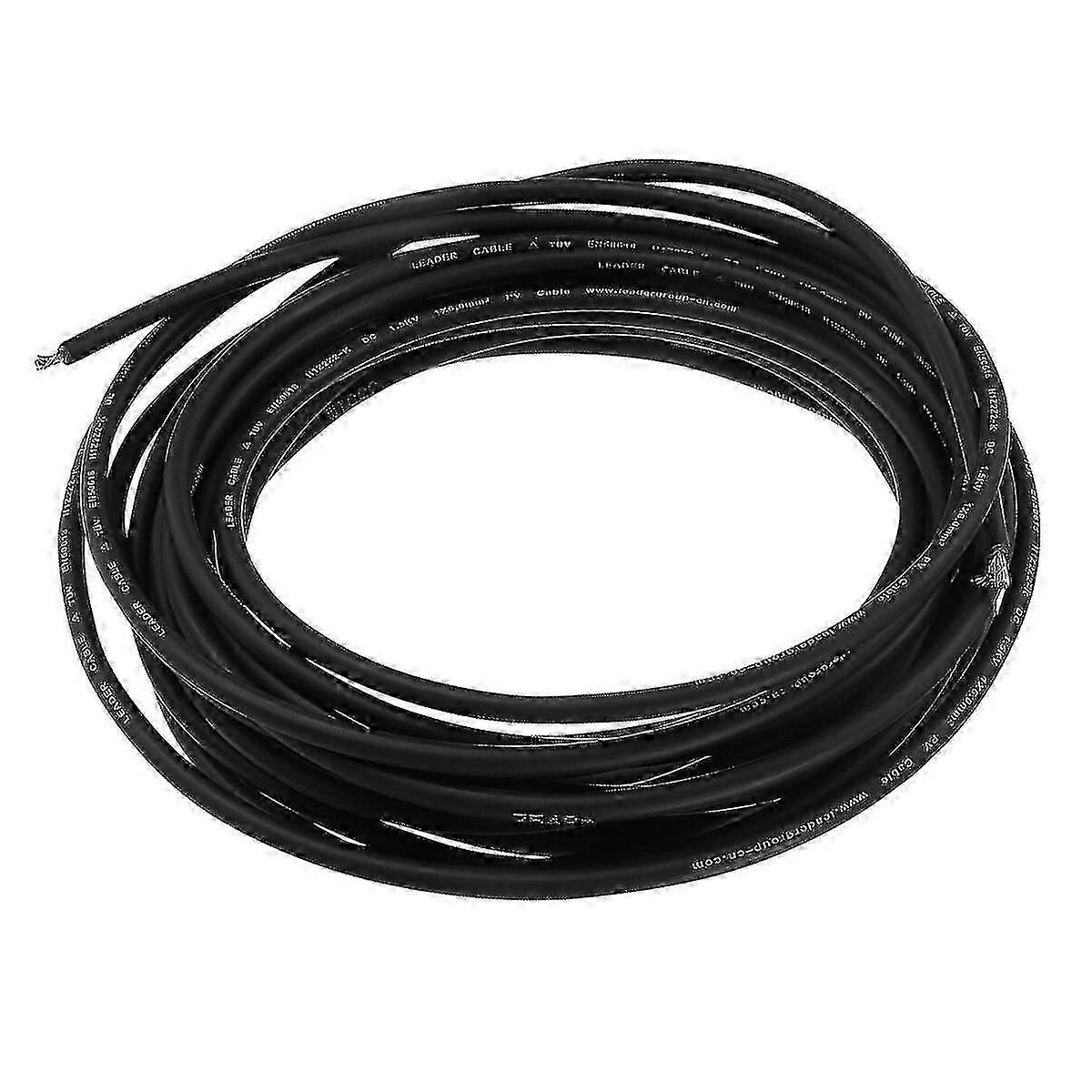 10-Meter 4mm² Extension Power Cable for Solar Panel - Black (XXF)