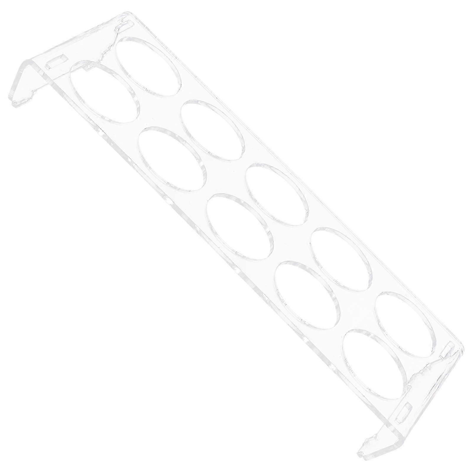 Egg Holder For Refrigerator Egg Organizer Homeowners Save Space Plastic Rectangular 9.63.91.2in 1Pack