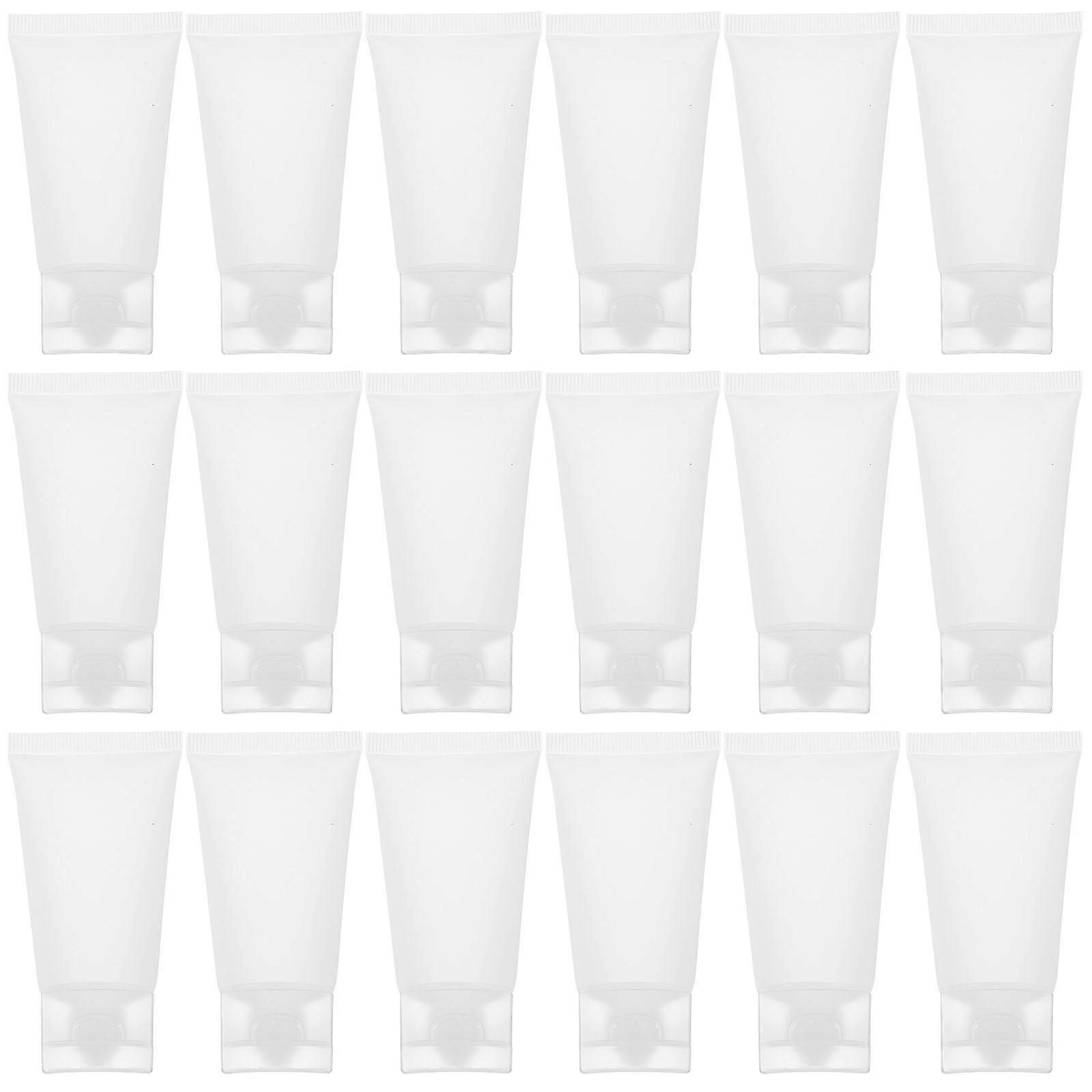 Mini Foundation Bottle for Home Use 20Pcs Refillable Transparent Tubes