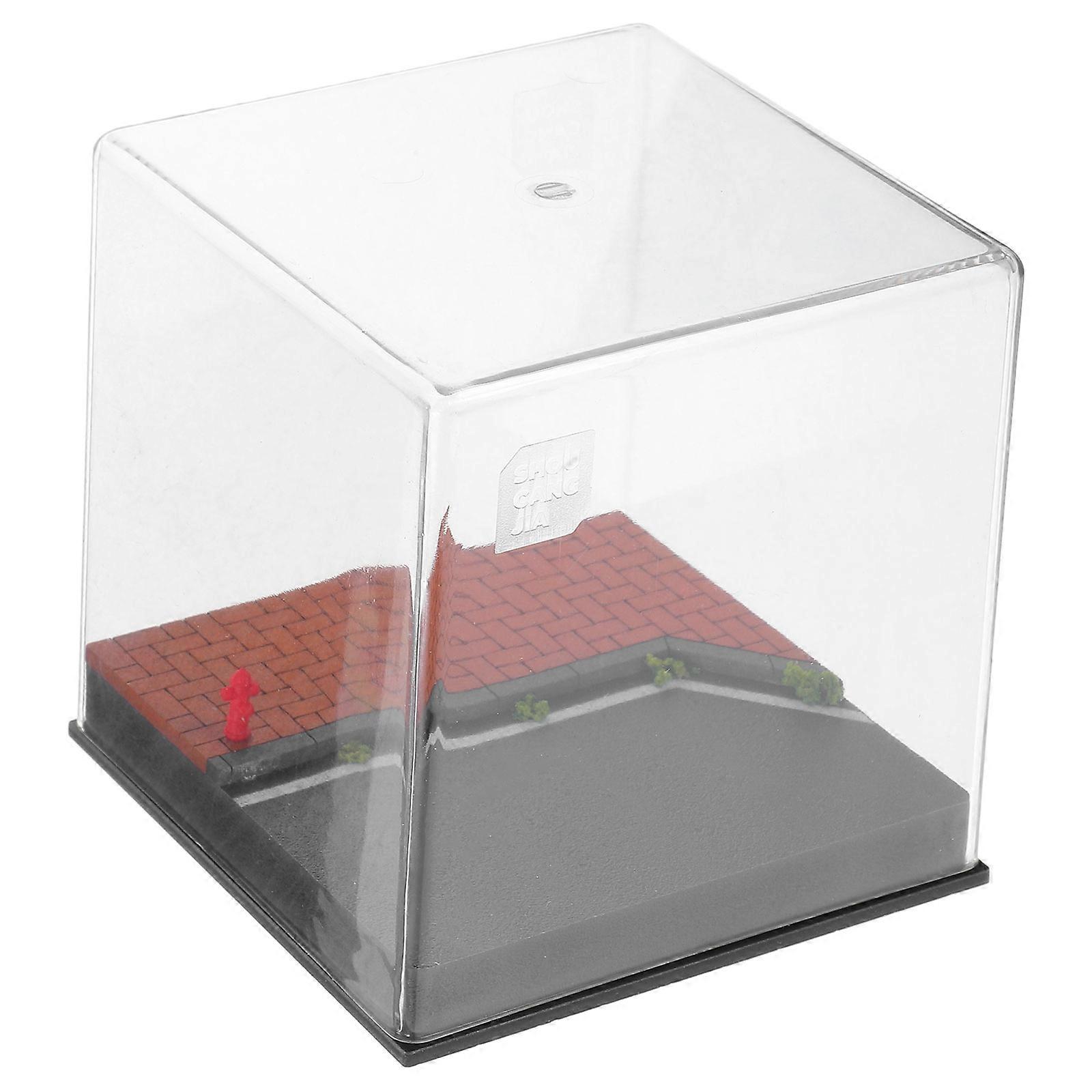 Toy Car Acrylic Case Car Model Display Case for Decoration 1:64 Scale Storage Box