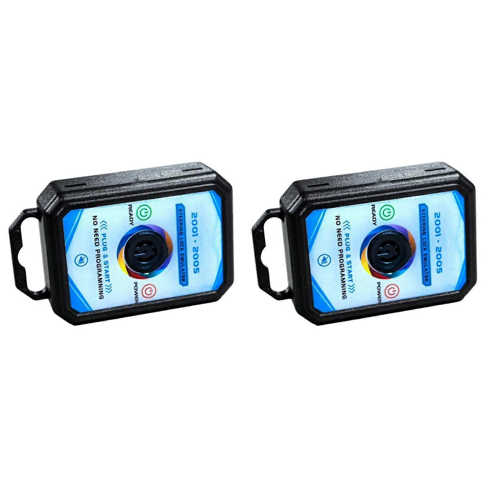 2X for Renault Laguna 2 2001-2005 Car Steering Lock Simulator ESL ELV Emulator Plug and Start with Lock Sound Emulator