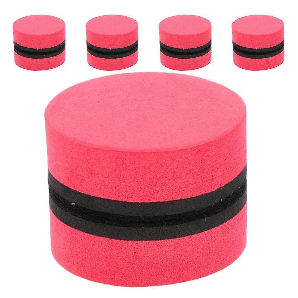 Magnetic Whiteboard Eraser for Classroom Use 10Pcs Red Compact Cleaning Tools