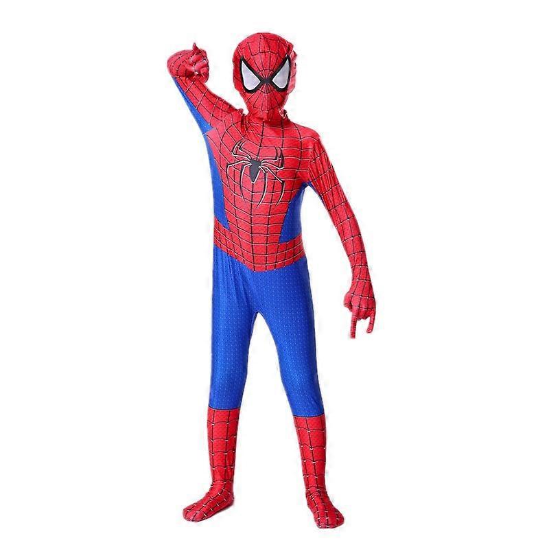 MINISO gar?ons Spider-Man Cosplay Costumes combinaison super-h��ros Miles Morales film jeu de r?le gar?ons filles Halloween carnaval v��tement