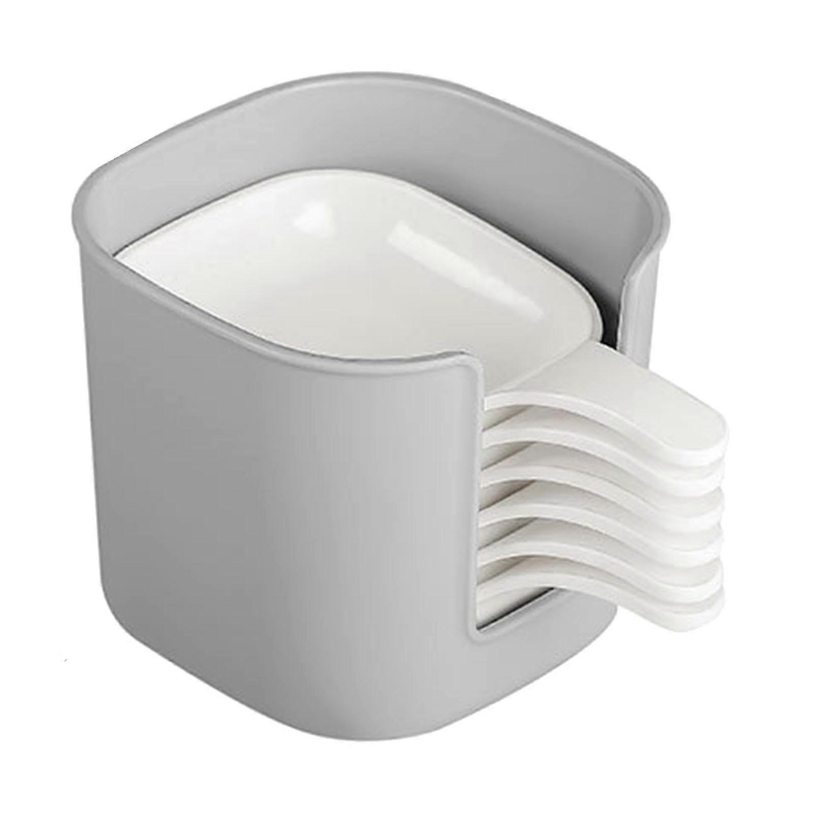 6Piece Serving Bowls Set with Stackable Storage Box and Handles for Sauces, Appetizers, Desserts