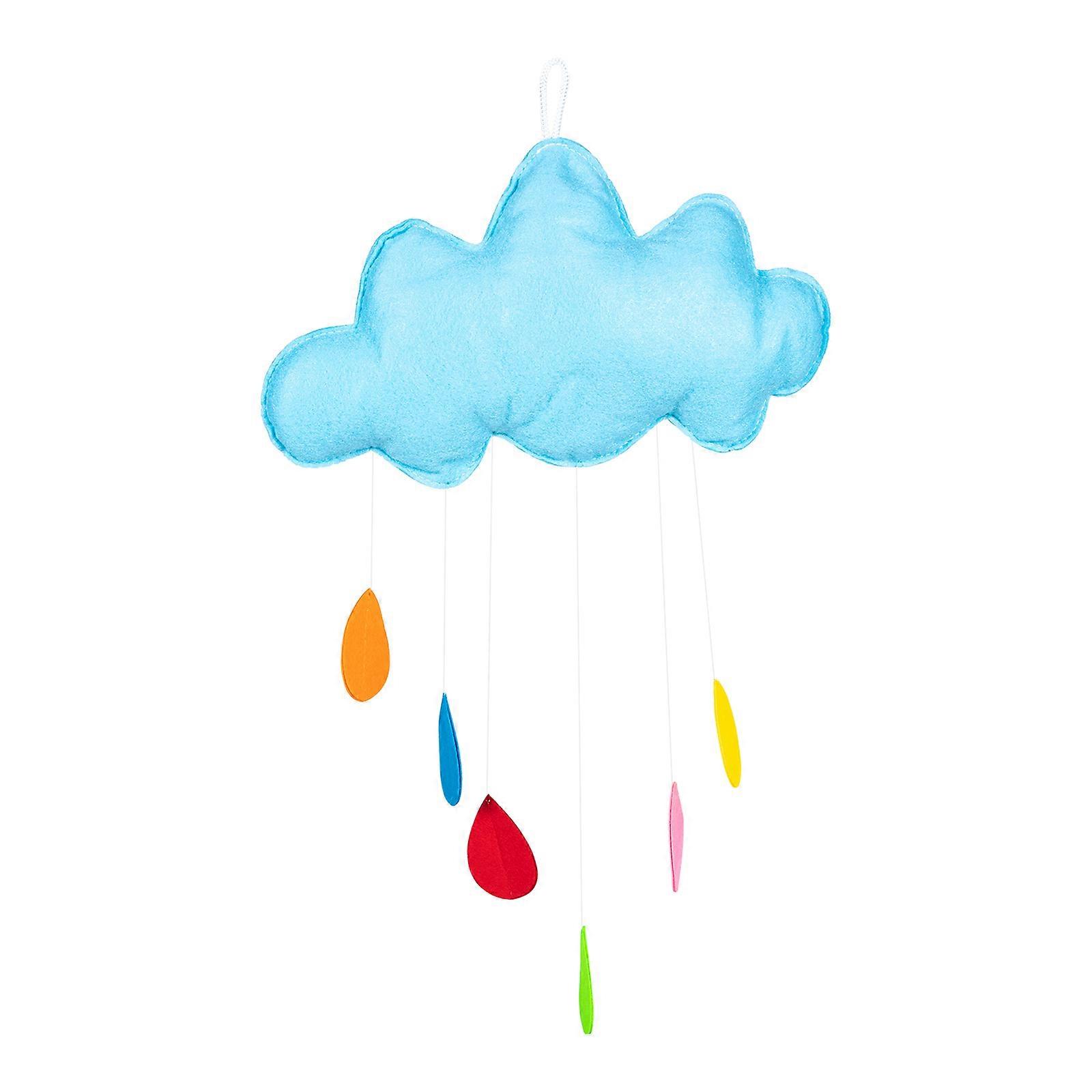 Cloud Hanging Decor Cloud Raindrop Pendant Homeowners 1Pcs
