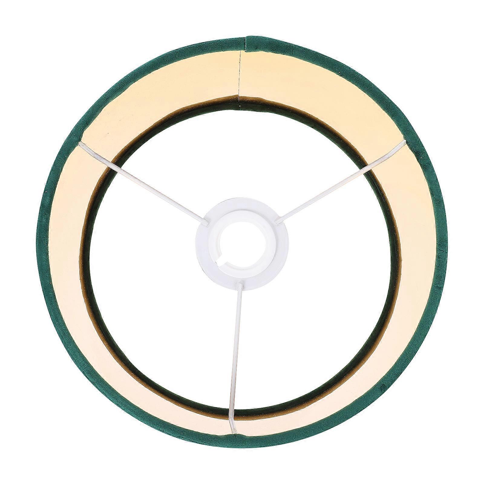 Cloth Velour Lampshade for Practical Table Light Cover 1Pcs Green