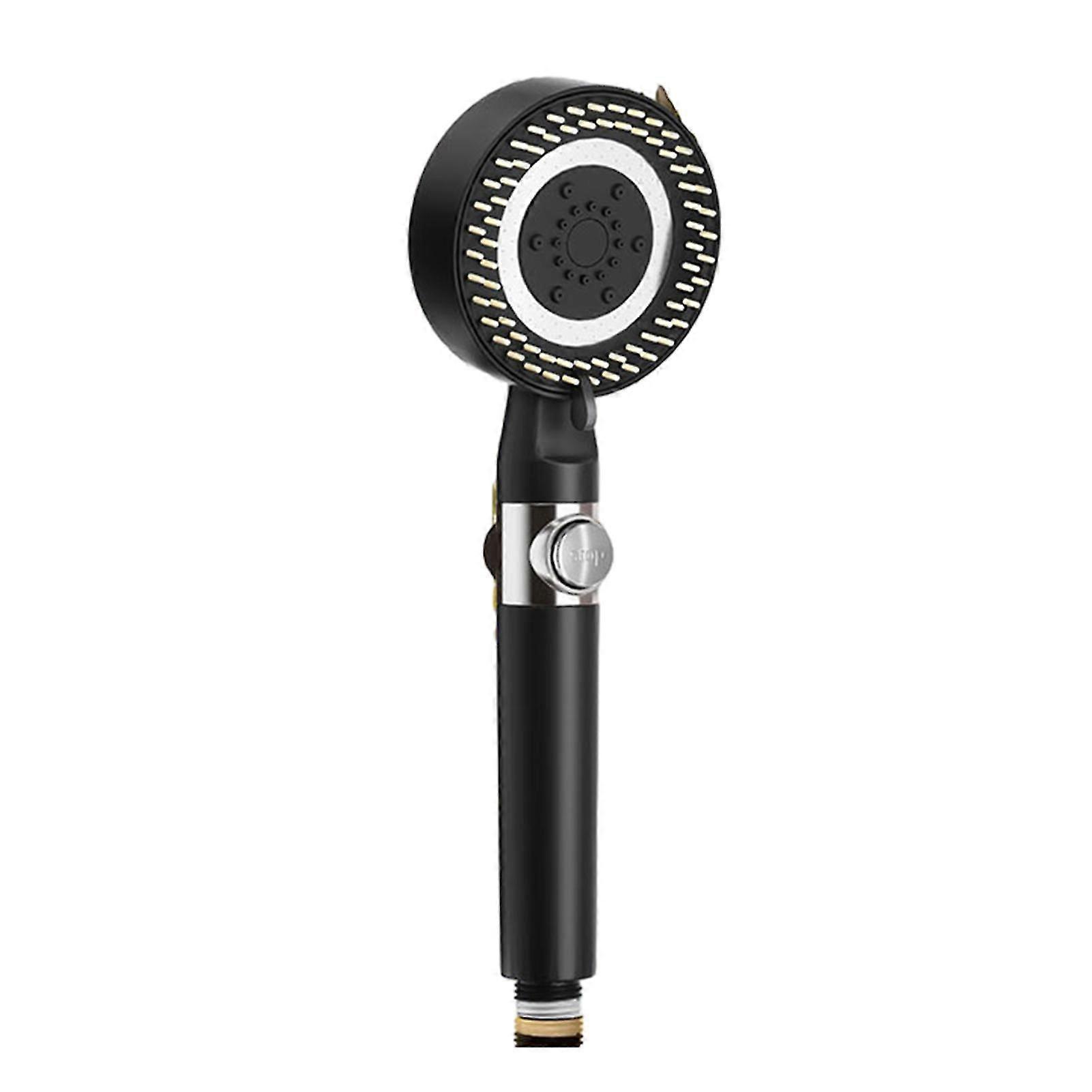 5-Modes Shower Head with Multi-layer Filter One Press Water Stop Function Showerhead for Shower Room Home