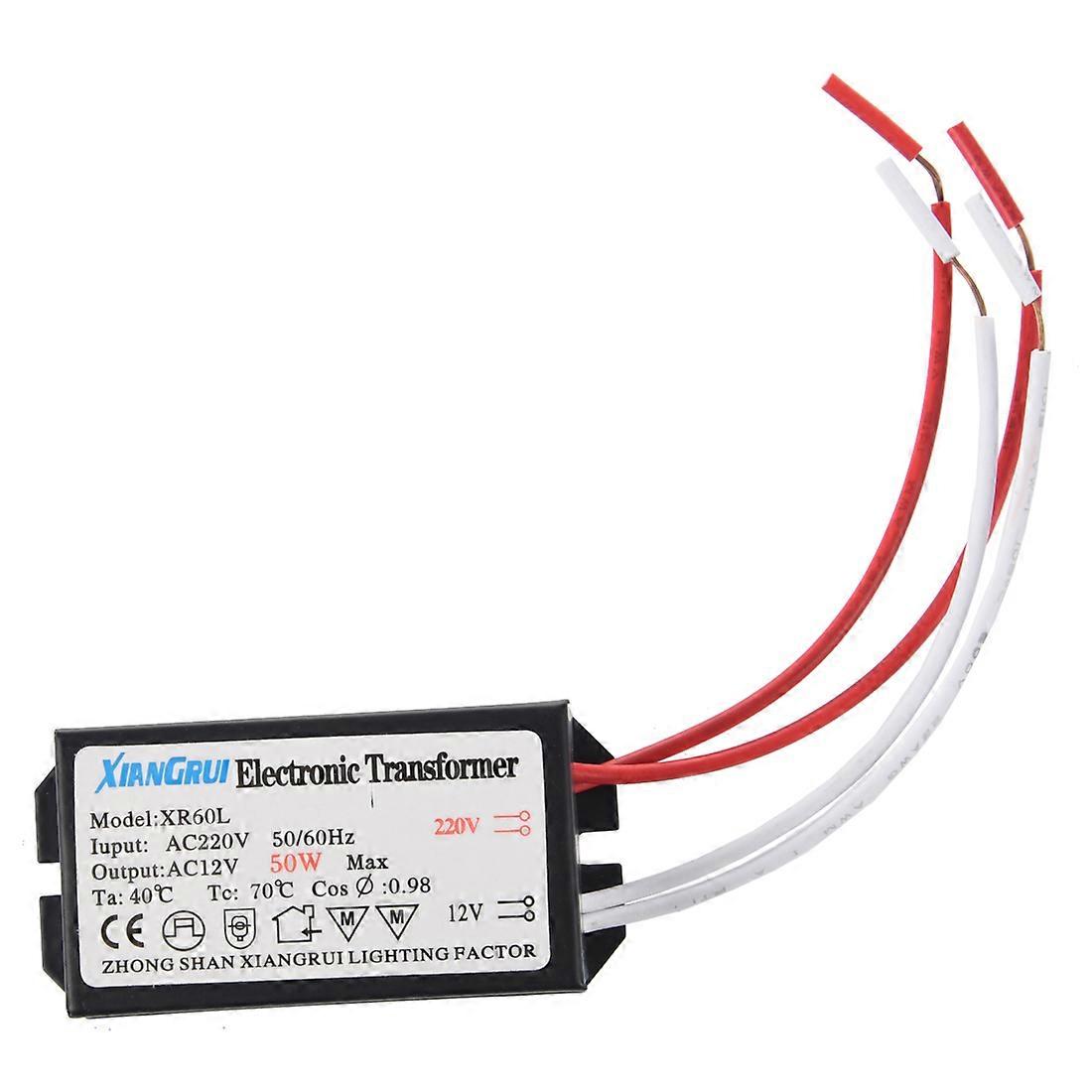 200-250V to 12V Halogen Light Electronic Transformer 50W