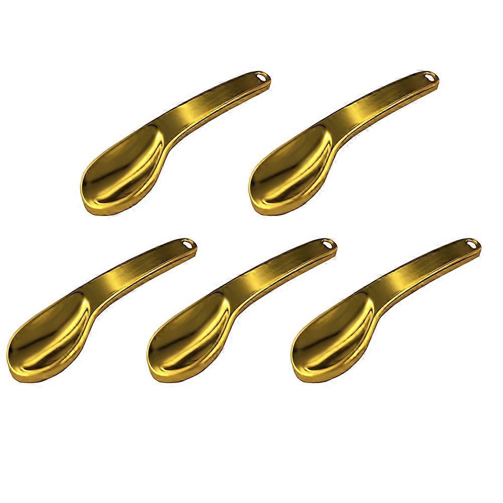 Zinc Alloy Cream Spoon Makeup Spoon for 15Pcs Use