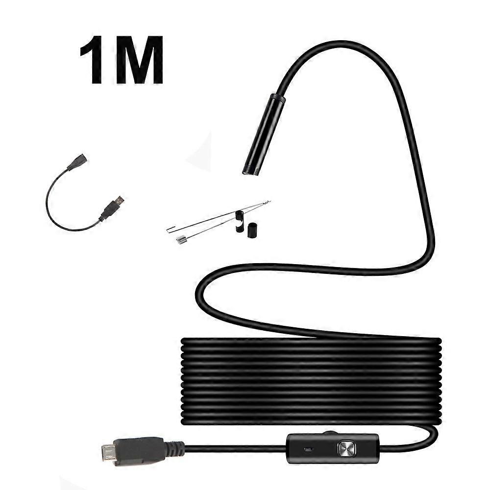 USB Port 7mm Visual Lens Mini Portable Inspection Cam for Android Phone