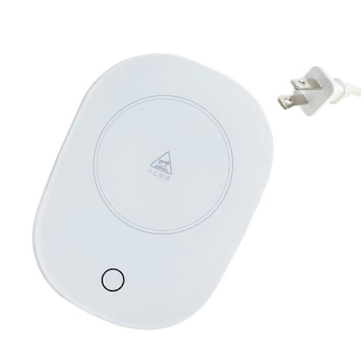 USB Cup Warmer with Constant Temperature Heating for Coffee Tea Milk, USB Powered Desk Use, Random Color