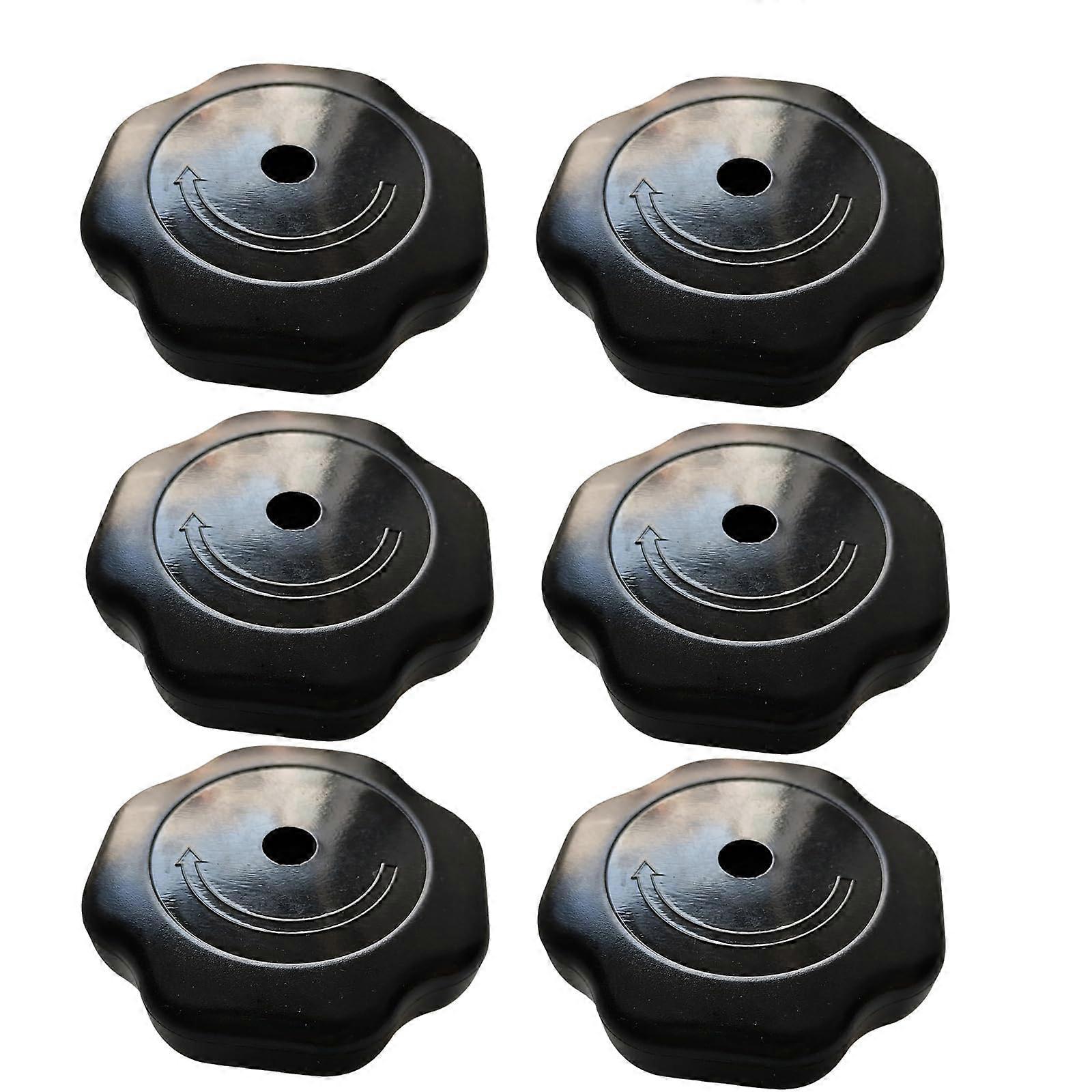 6 Pack Pressure Cooker Knob Set with Adjustable Pressure Control and Temp Resistant ABS