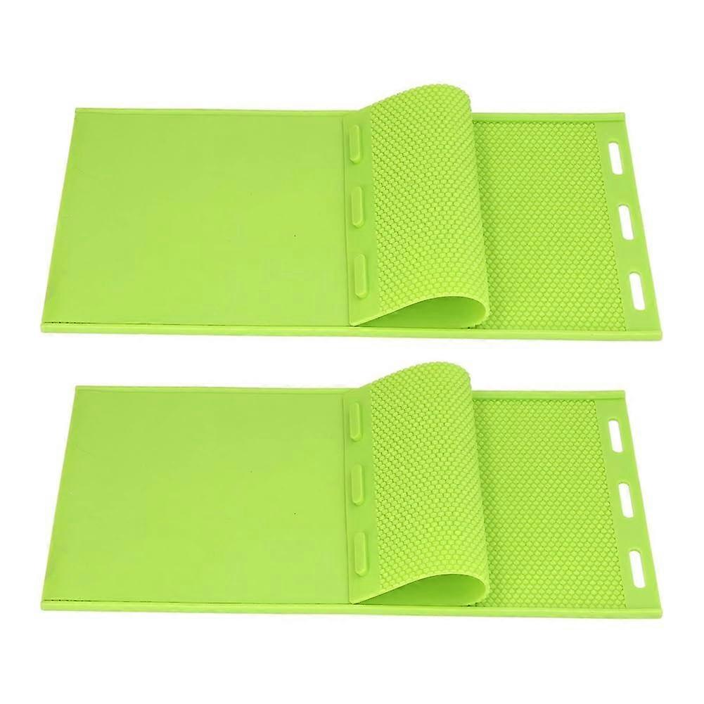 5.4mm Beeswax Foundation Mold Silicone Sheet for Easy Honeycomb Embossing Beekeeping Tool