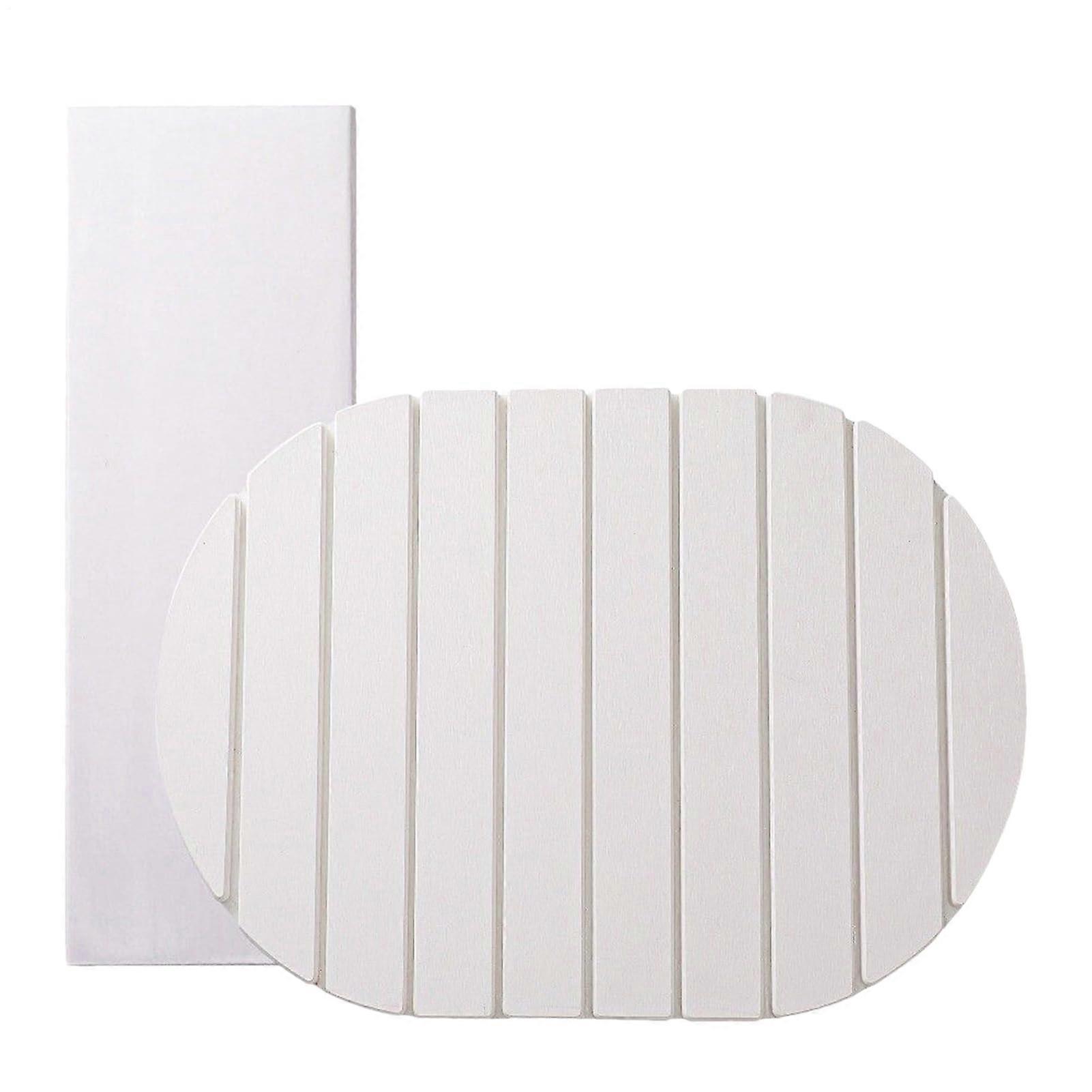 Dish Drying Mat with QuickDry Absorbency, Foldable Kitchen Counter Pad for Dishes and Glassware