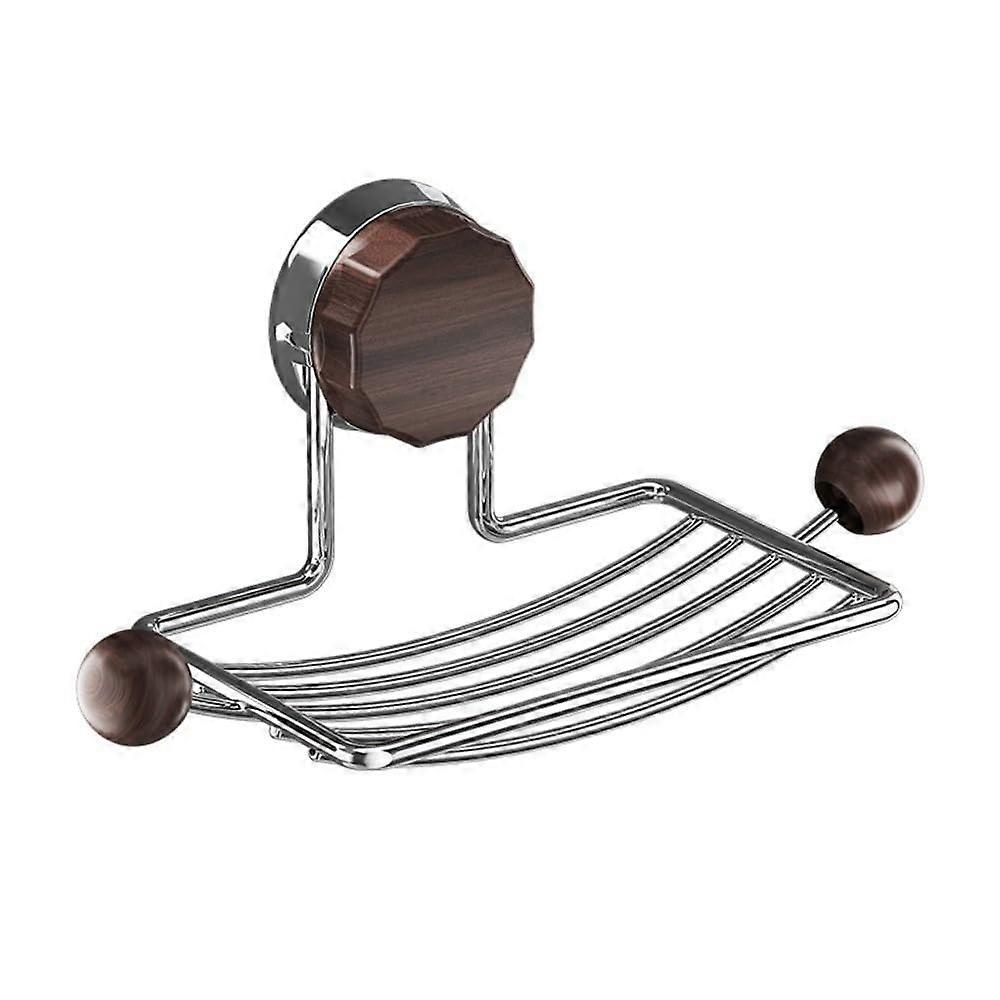 Shower Soap Holder Wall Mounted Stainless Steel RustResistant Self Draining Removable Brown