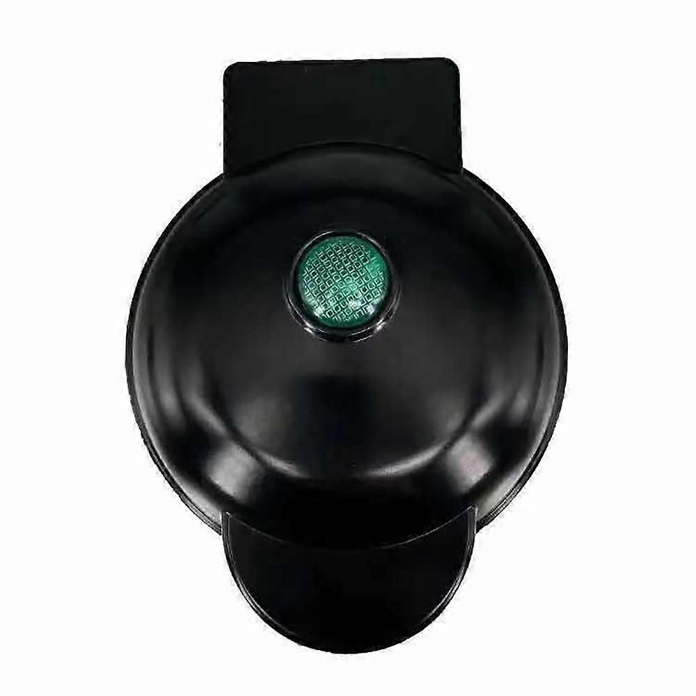 350W Mini Waffle Maker and Electric Pancake Maker, NonStick Easy Clean, Black No.6