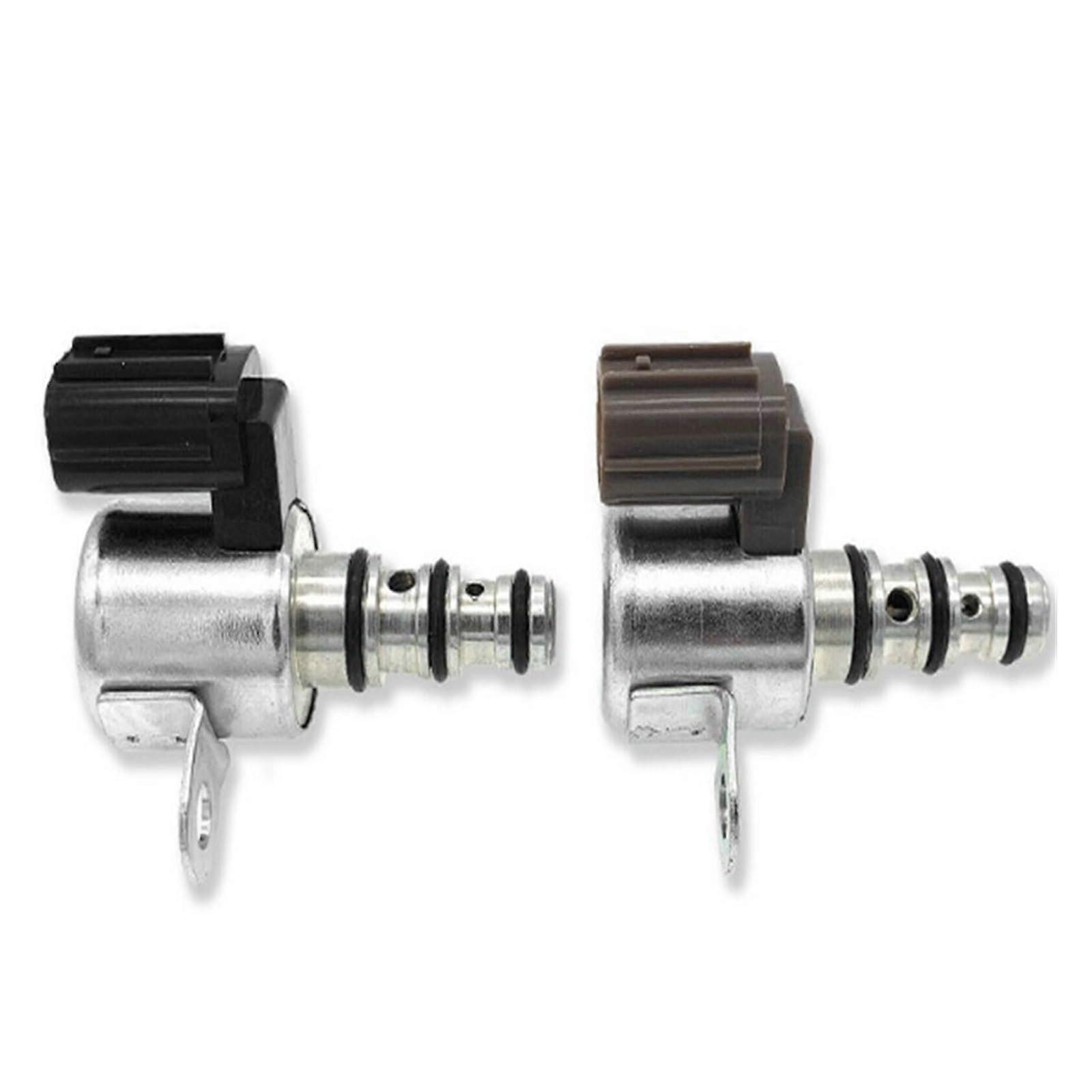 2PCS Transmission Solenoid Set, Compatible with Honda Accord (OE 28500-P6H-003 / 28400-P6H-013), Smooth Gear Shifting