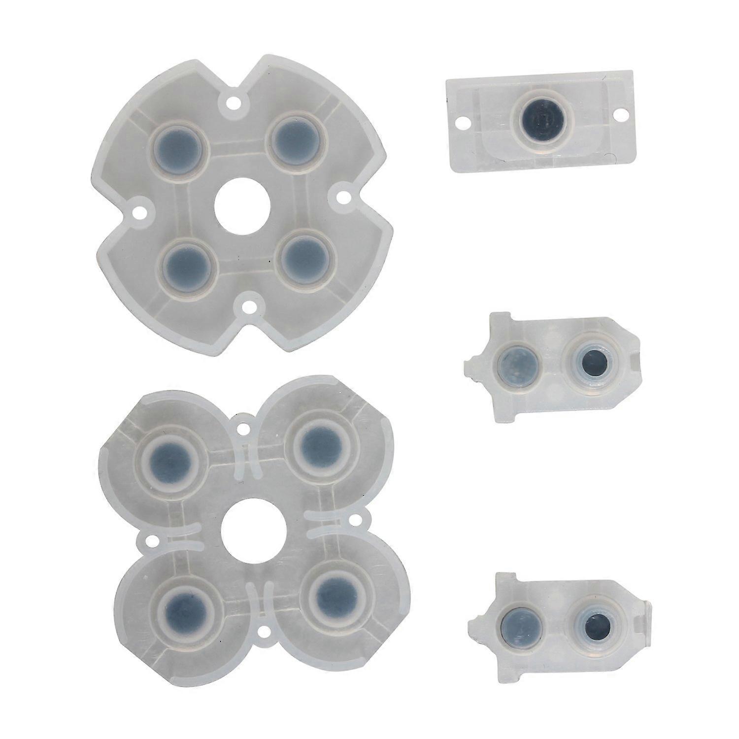 Rubber Pad JDS030 Replacement Kit for PS4 Controller PlayStation 4 Gamepad  10 Sets
