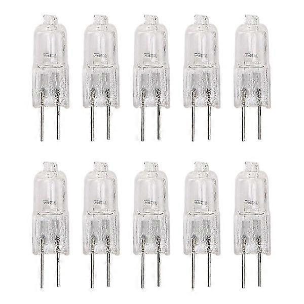 10 pcs G4 Halogen Bulbs 10W Warm White