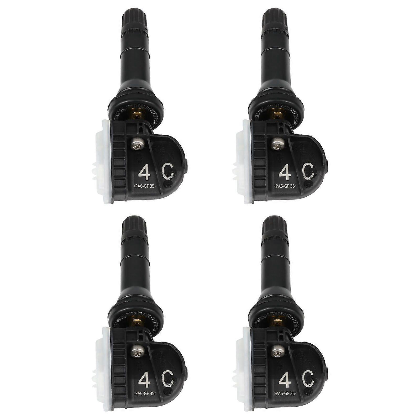 433MHz TPMS Sensor 4PCS for 20172019 Buick LaCrosse, Preprogrammed Direct Fit Replacement 13516165
