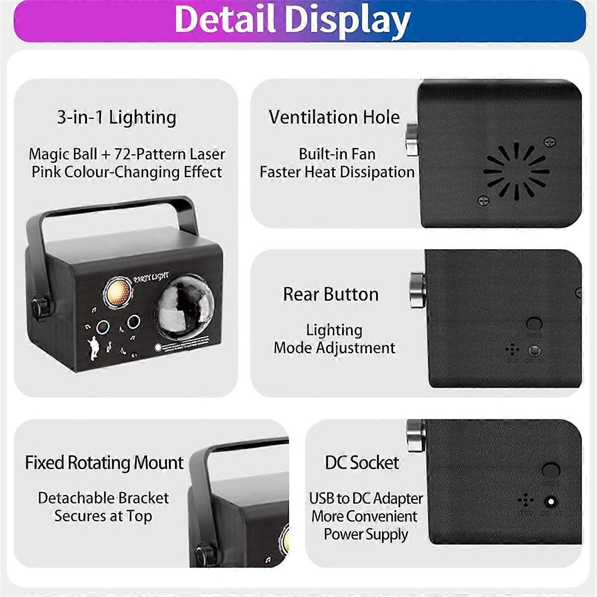 DJ-Lichtanlage für Partys
