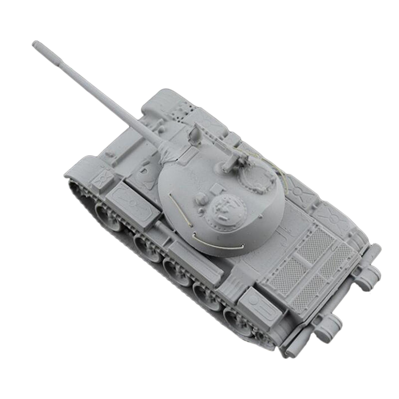 1/144 Soviet T54 Tank Miniature Tank Model Simulation Tank Model