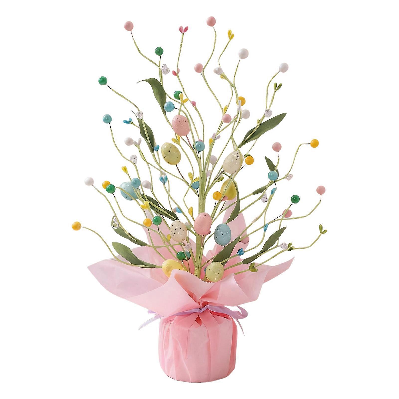 Easter Eggs Tree Shrub Spring Decoration Indoor Bulbs Decorations