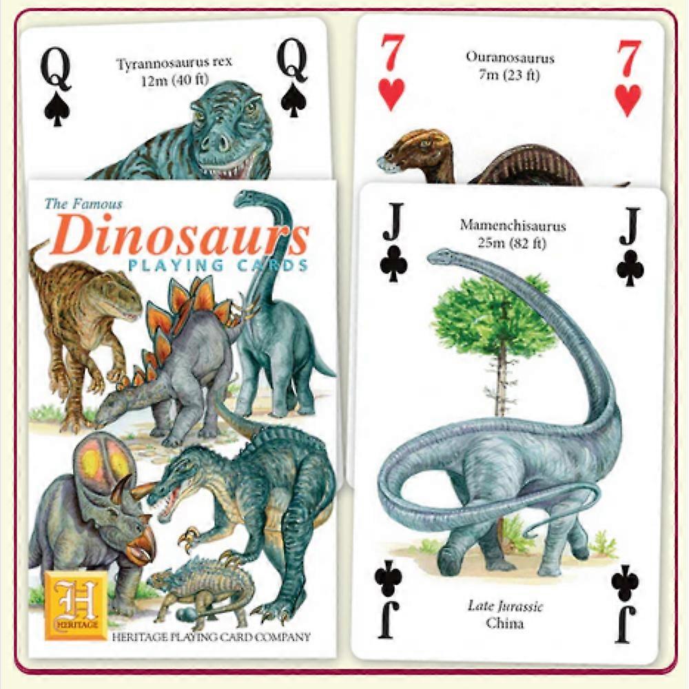 Dinosaurs by Heritage Playing Cards